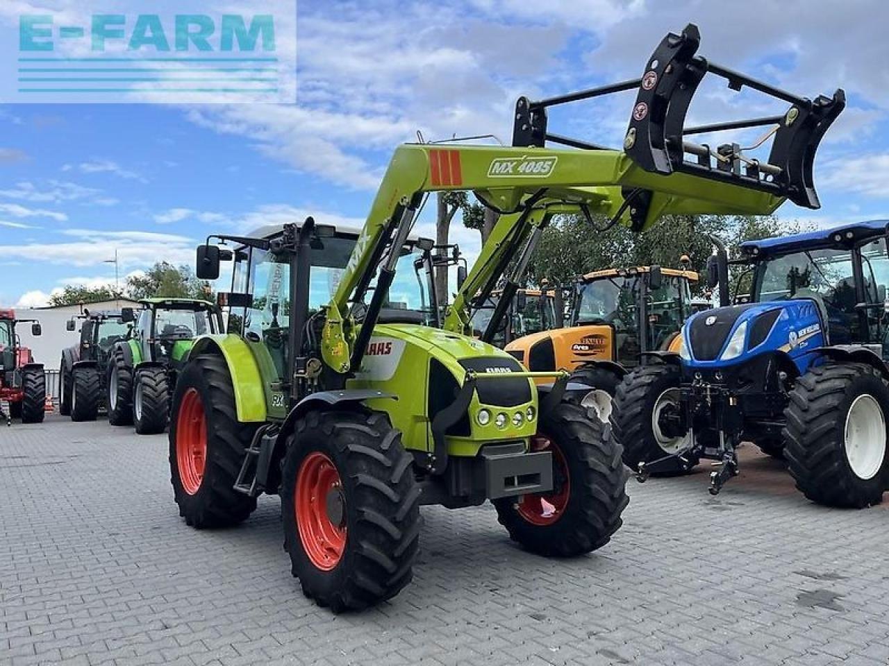 Traktor typu CLAAS celtis 446 plus rx + mailleux mx40-85, Gebrauchtmaschine w DAMAS?AWEK (Zdjęcie 3)