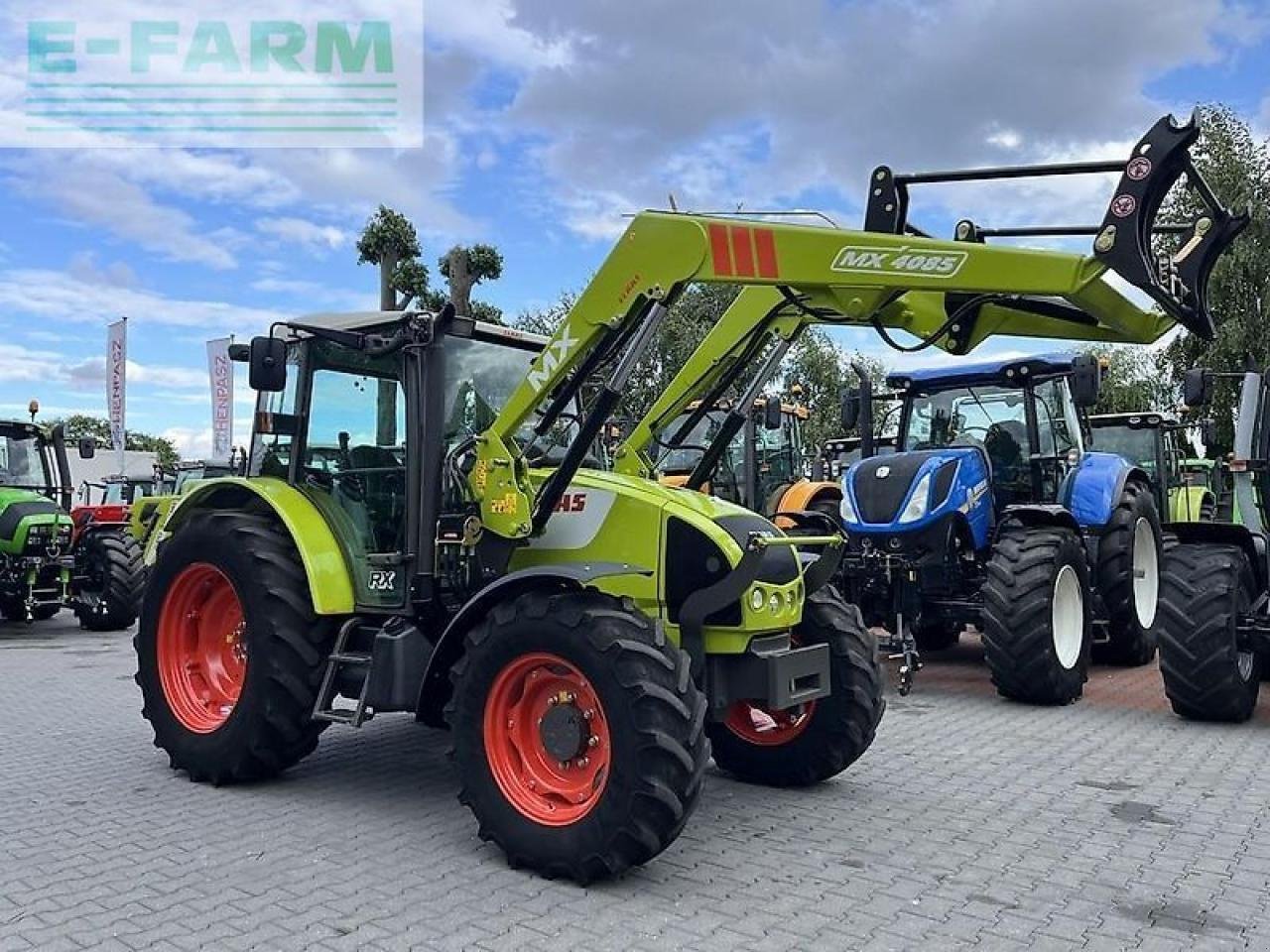 Traktor tip CLAAS celtis 446 plus rx + mailleux mx40-85, Gebrauchtmaschine in DAMAS?AWEK (Poză 4)