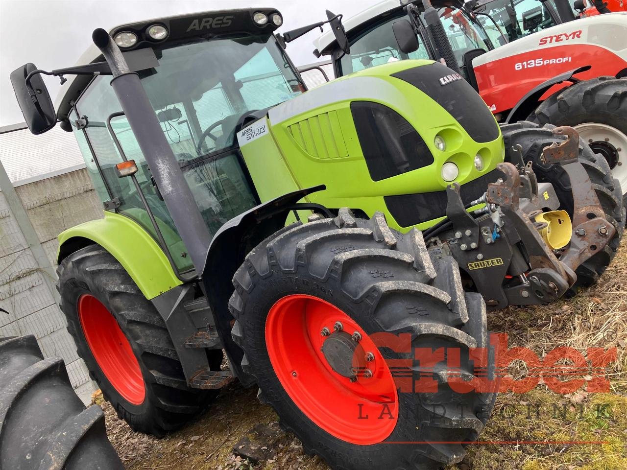 Traktor του τύπου CLAAS Claas Ares 577 ATZ, Gebrauchtmaschine σε Ampfing (Φωτογραφία 1)