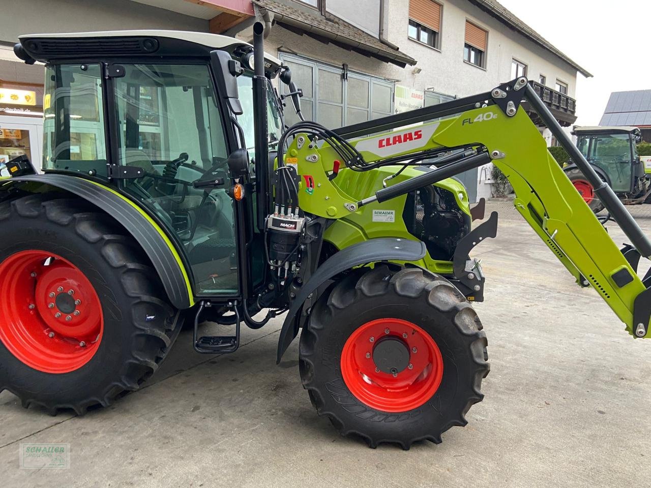 Traktor del tipo CLAAS Elios 210 auf Wunsch mit FL FH Beifahrersitz, Neumaschine In Geiselhöring (Immagine 10)