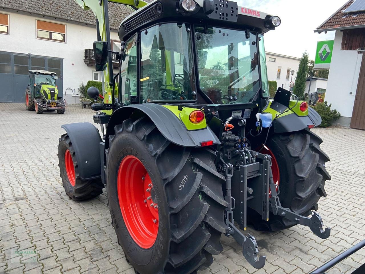 Traktor του τύπου CLAAS Elios 210 auf Wunsch mit FL FH Beifahrersitz, Neumaschine σε Geiselhöring (Φωτογραφία 19)