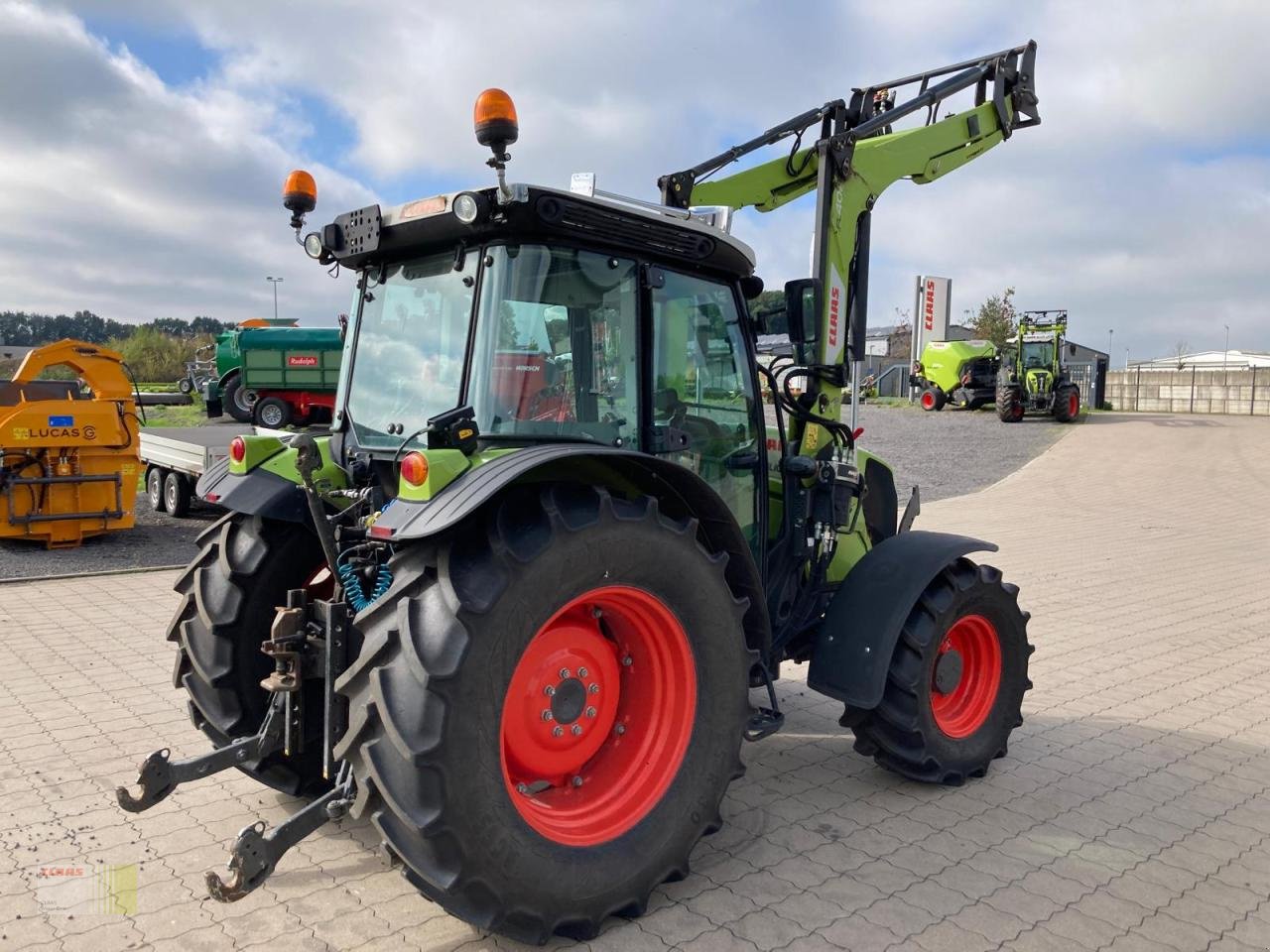 Traktor typu CLAAS ELIOS 210 CONCEPT, Frontlader FL 40 E, Kriechgang, Klima, Druckluft, nur 2.572 h !, Gebrauchtmaschine v Ankum (Obrázek 5)