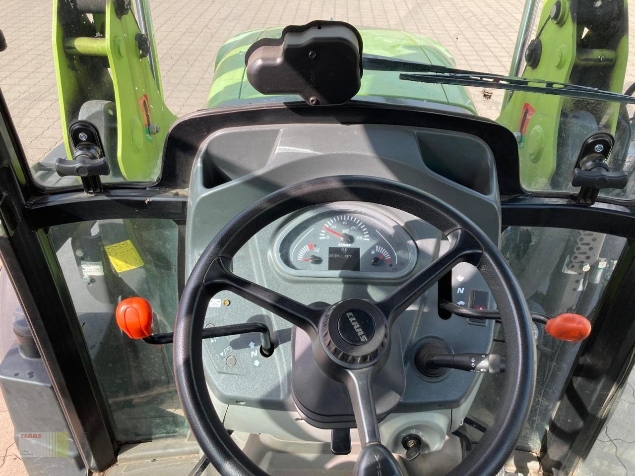 Traktor del tipo CLAAS ELIOS 210 CONCEPT, Frontlader FL 40 E, Kriechgang, Klima, Druckluft, nur 2.572 h !, Gebrauchtmaschine en Ankum (Imagen 11)