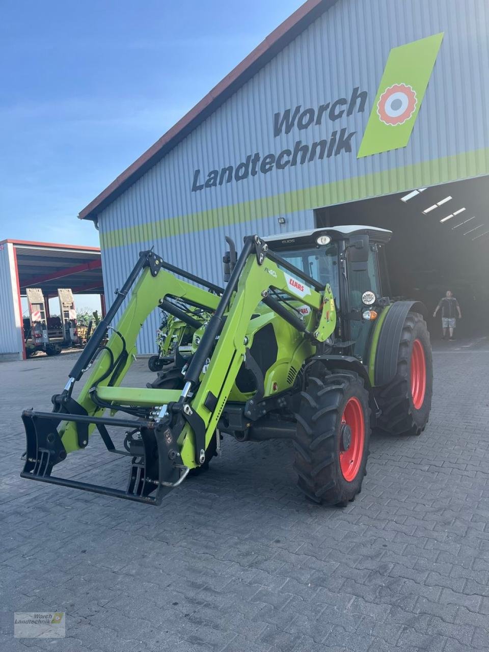 Traktor типа CLAAS Elios 210 + FL, Gebrauchtmaschine в Schora (Фотография 1)