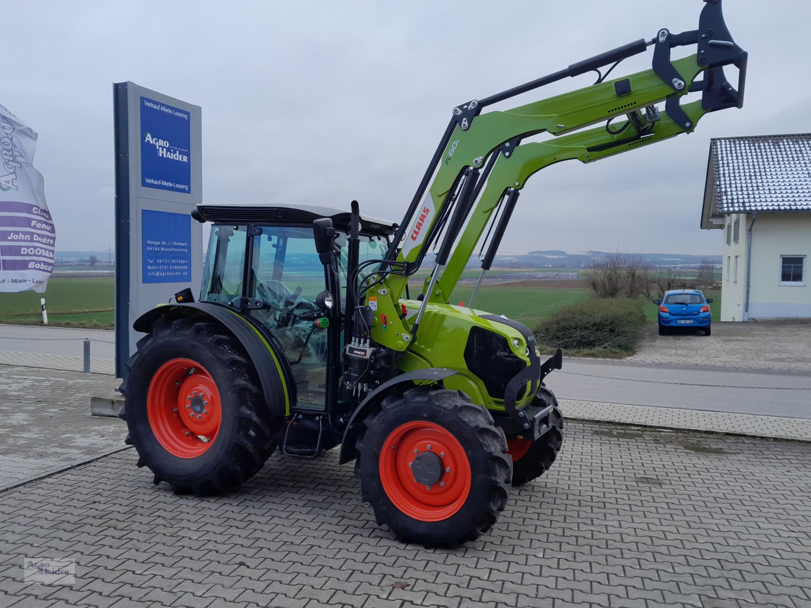 Traktor typu CLAAS Elios 210, Neumaschine v Moosthenning (Obrázok 3)