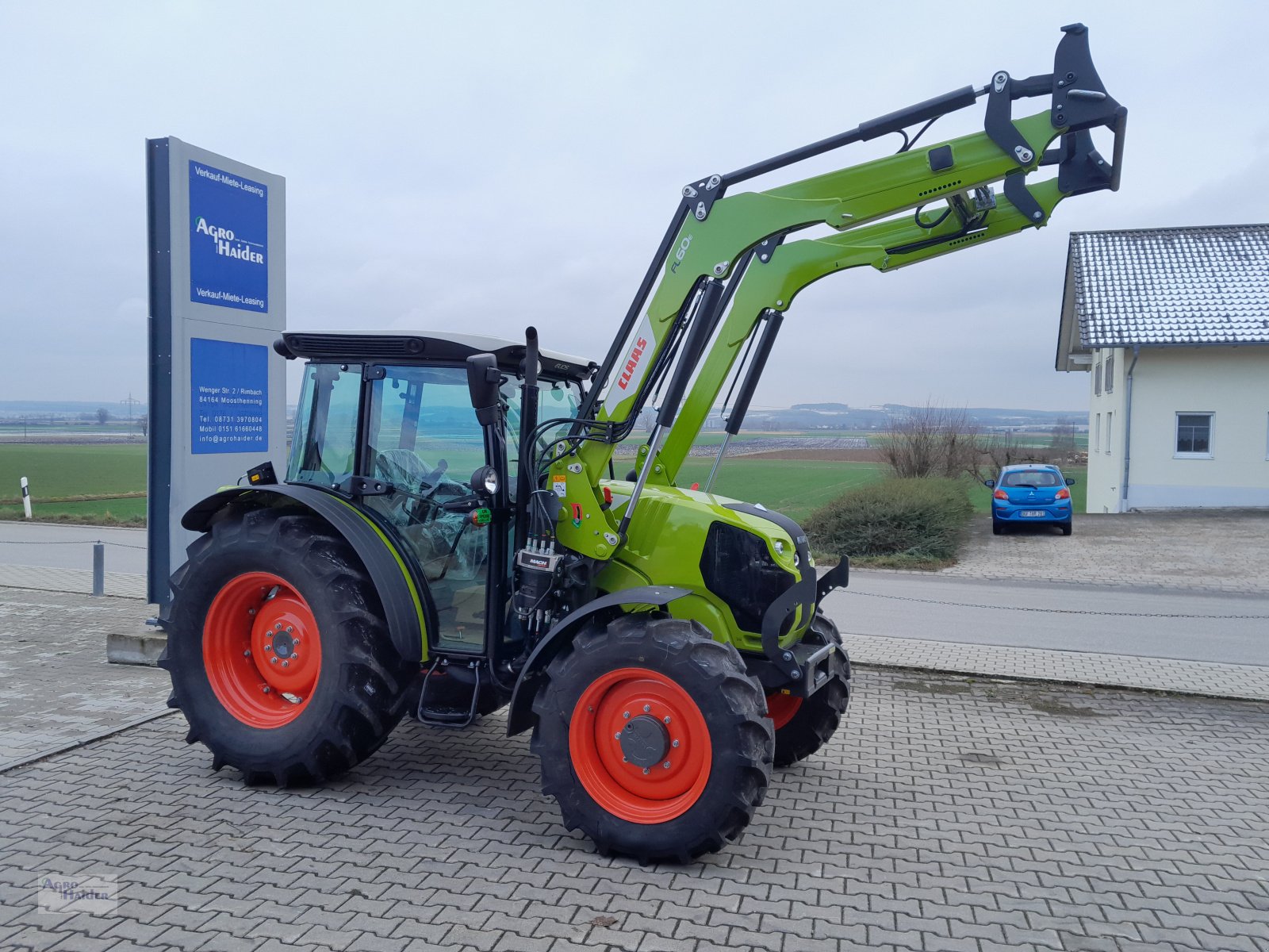 Traktor typu CLAAS Elios 210, Neumaschine v Moosthenning (Obrázok 4)