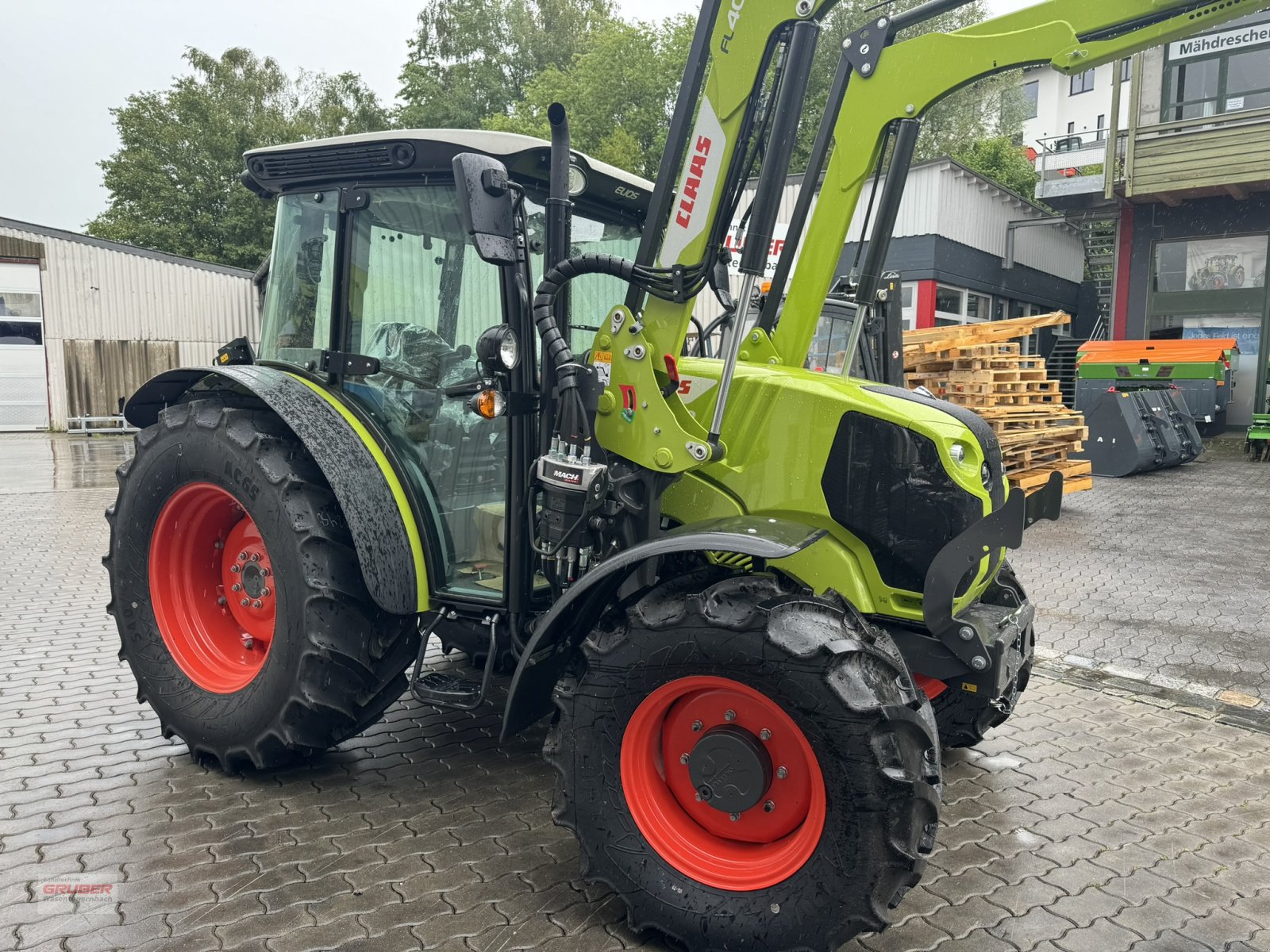 Traktor del tipo CLAAS Elios 210, Neumaschine en Dorfen (Imagen 4)