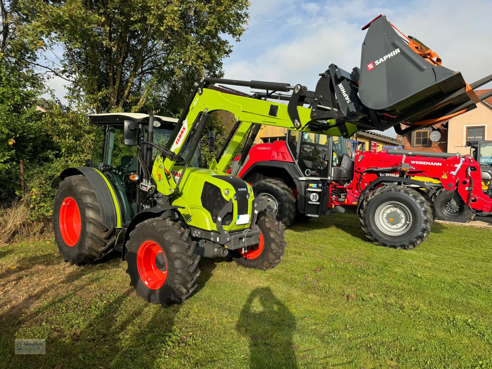 Traktor del tipo CLAAS Elios 210, Gebrauchtmaschine en Buch am Wald (Imagen 1)