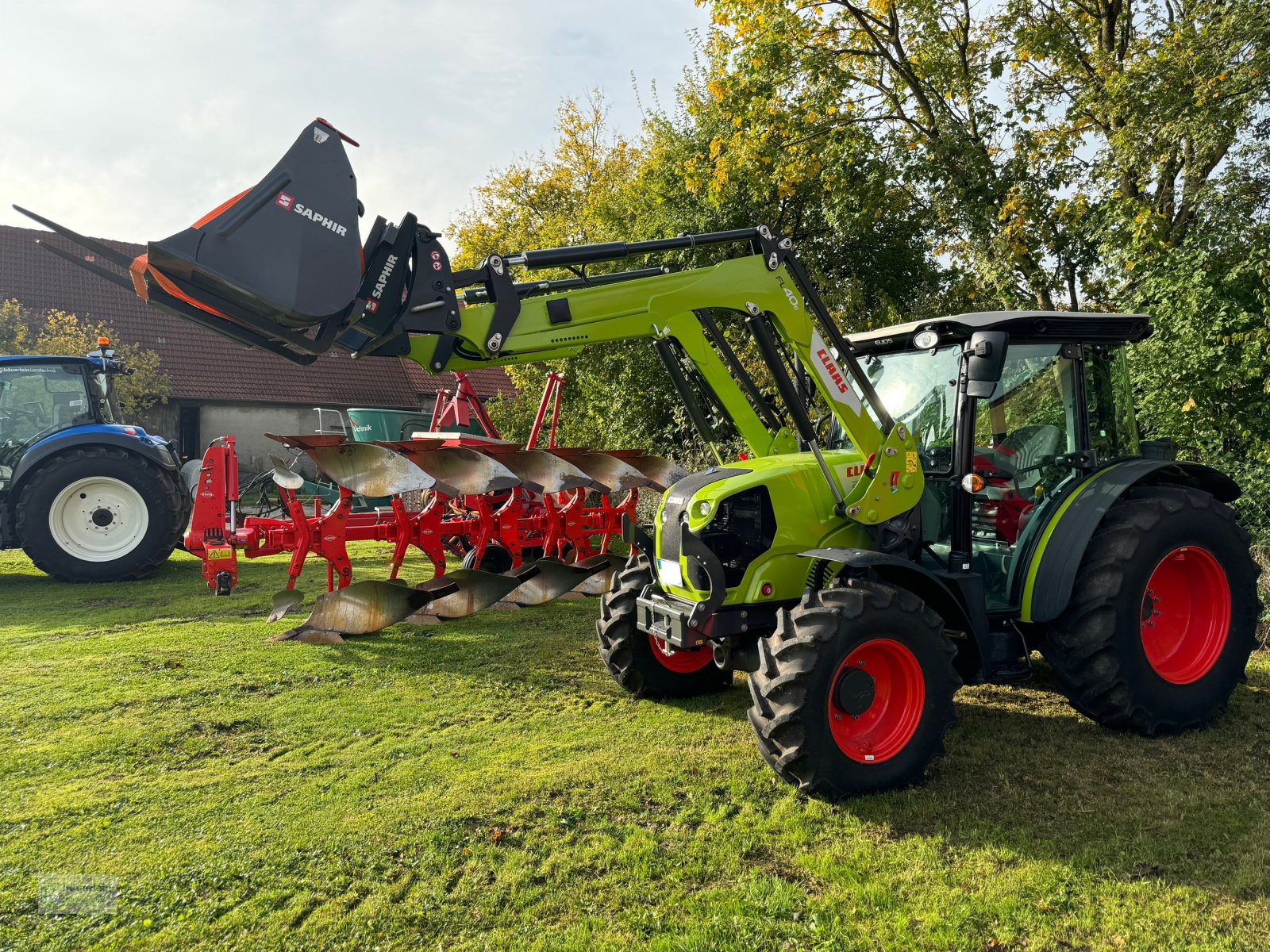 Traktor van het type CLAAS Elios 210, Gebrauchtmaschine in Buch am Wald (Foto 3)