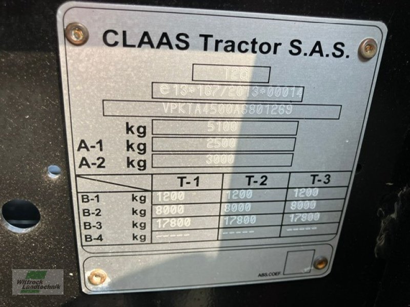 Traktor typu CLAAS Elios 210, Neumaschine w Rhede / Brual (Zdjęcie 2)