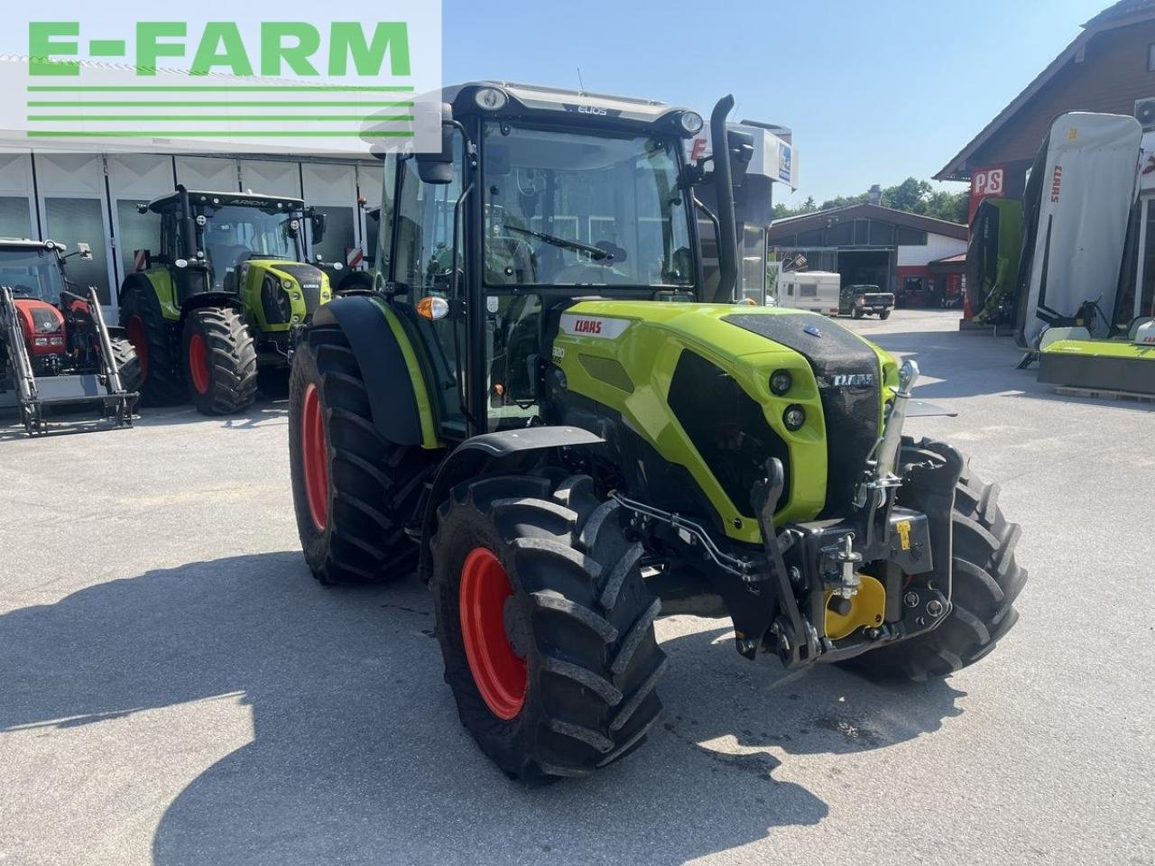 Traktor от тип CLAAS elios 320, Gebrauchtmaschine в ELIXHAUSEN (Снимка 19)