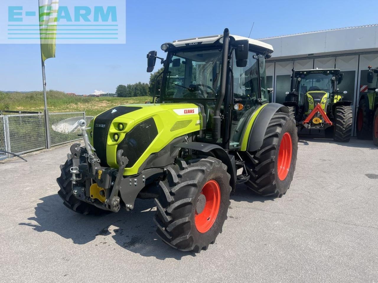 Traktor typu CLAAS elios 320, Gebrauchtmaschine w ELIXHAUSEN (Zdjęcie 18)