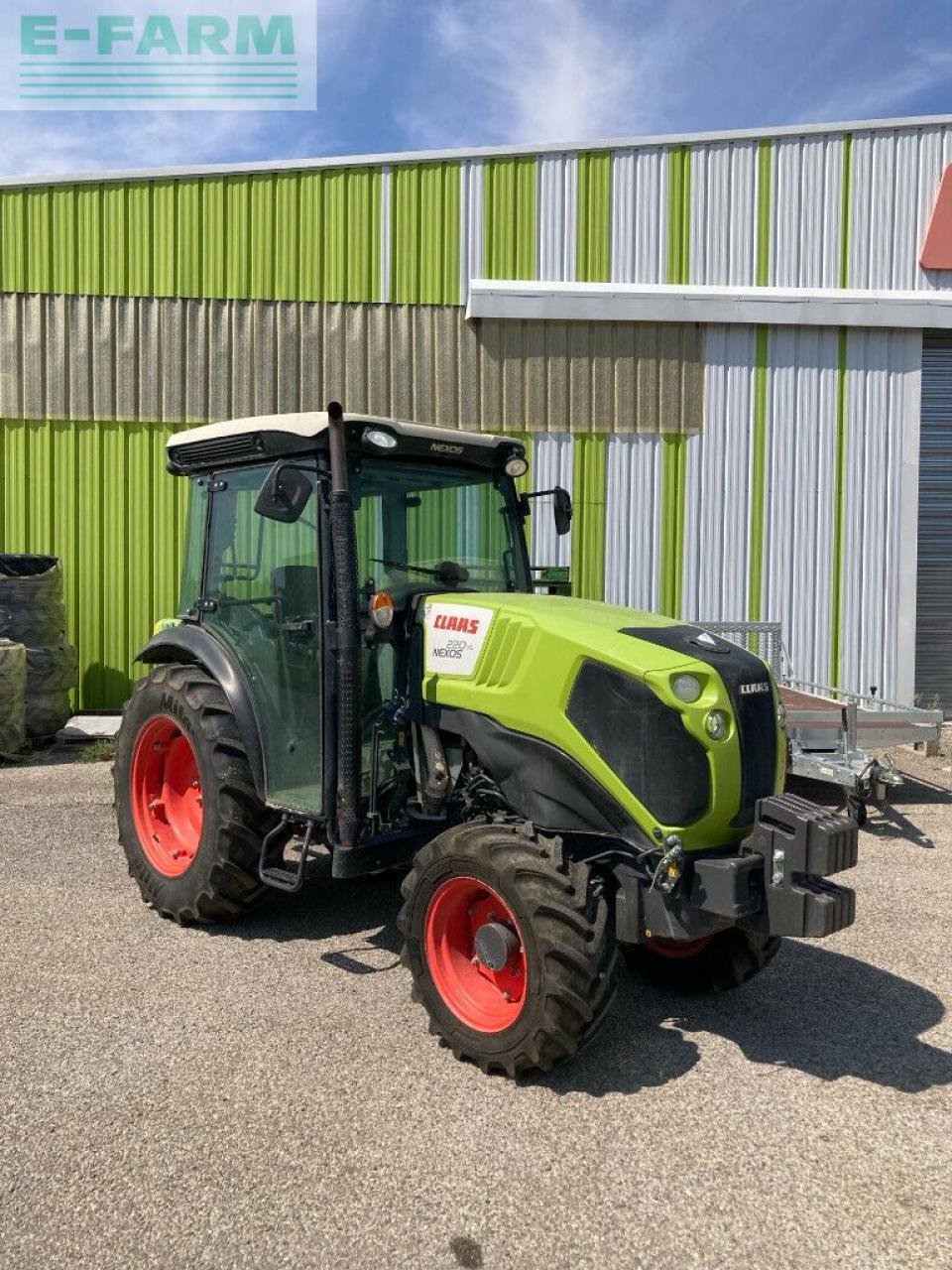 Traktor типа CLAAS nexos 220 vl cabine a rm VL, Gebrauchtmaschine в ST ANDIOL (Фотография 2)