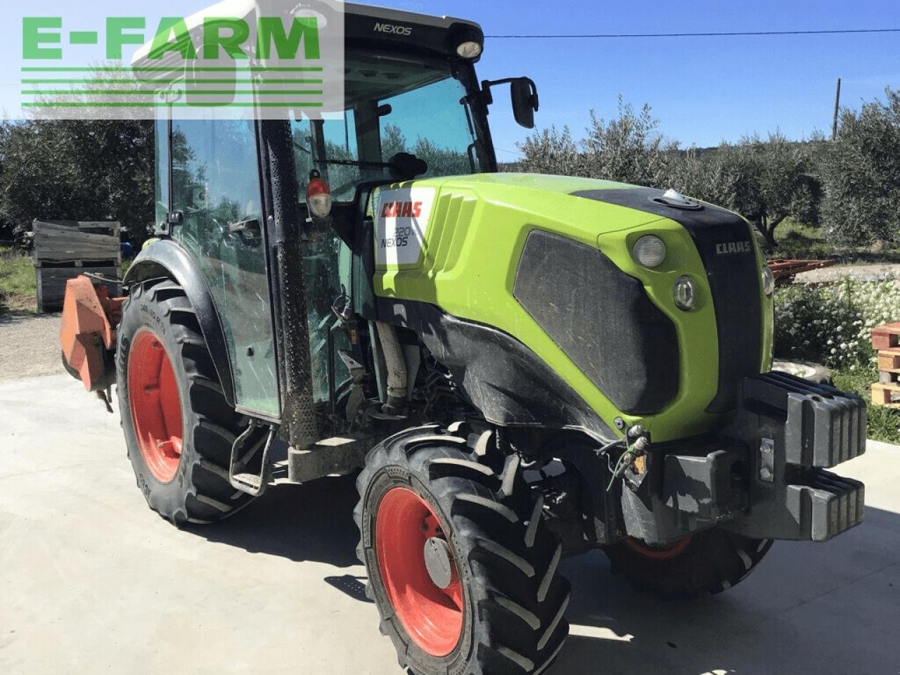 Traktor типа CLAAS nexos 220 vl cabine a rm, Gebrauchtmaschine в ST ANDIOL (Фотография 1)