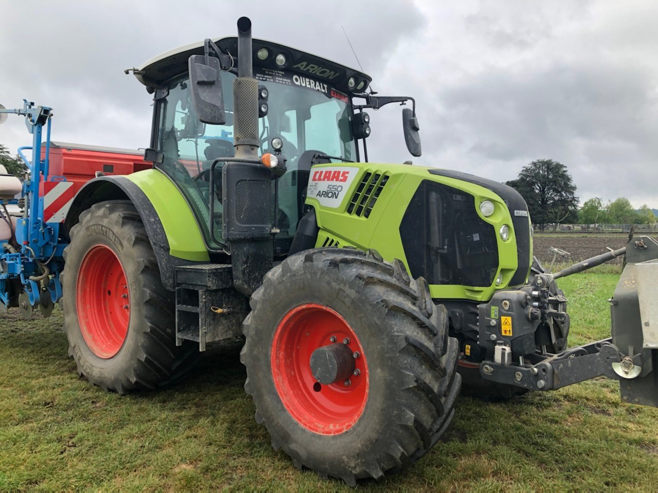 Traktor del tipo CLAAS Tracteur agricole ARION 550 CIS  T4F Claas, Gebrauchtmaschine en ST ELIX THEUX (Imagen 3)