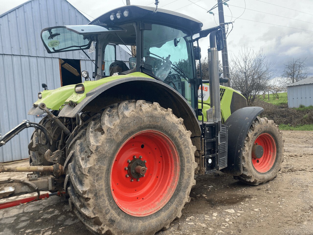 Traktor typu CLAAS TRACTEUR AXION 810 CEBIS, Gebrauchtmaschine v PONTIVY (Obrázok 6)