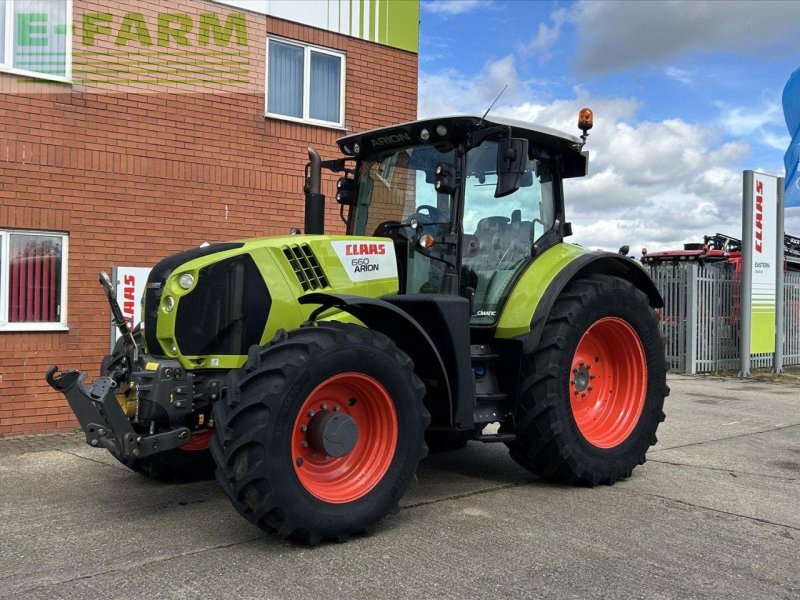 Traktor Türe ait CLAAS USED 2018 ARION 660, Gebrauchtmaschine içinde SLEAFORD (resim 1)