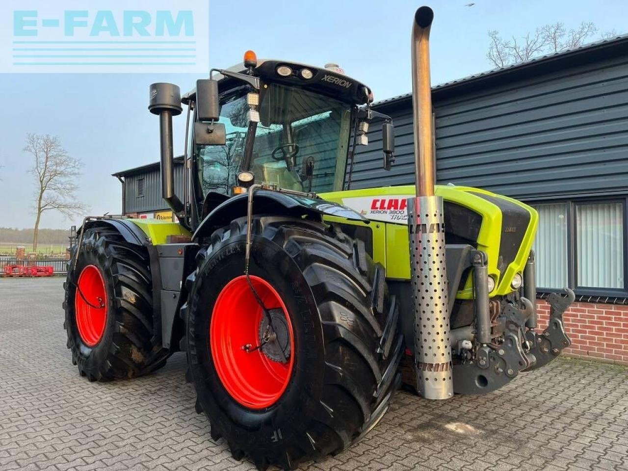 Traktor Türe ait CLAAS xerion 3800 trac vc TRAC VC, Gebrauchtmaschine içinde ag BROEKLAND (resim 8)