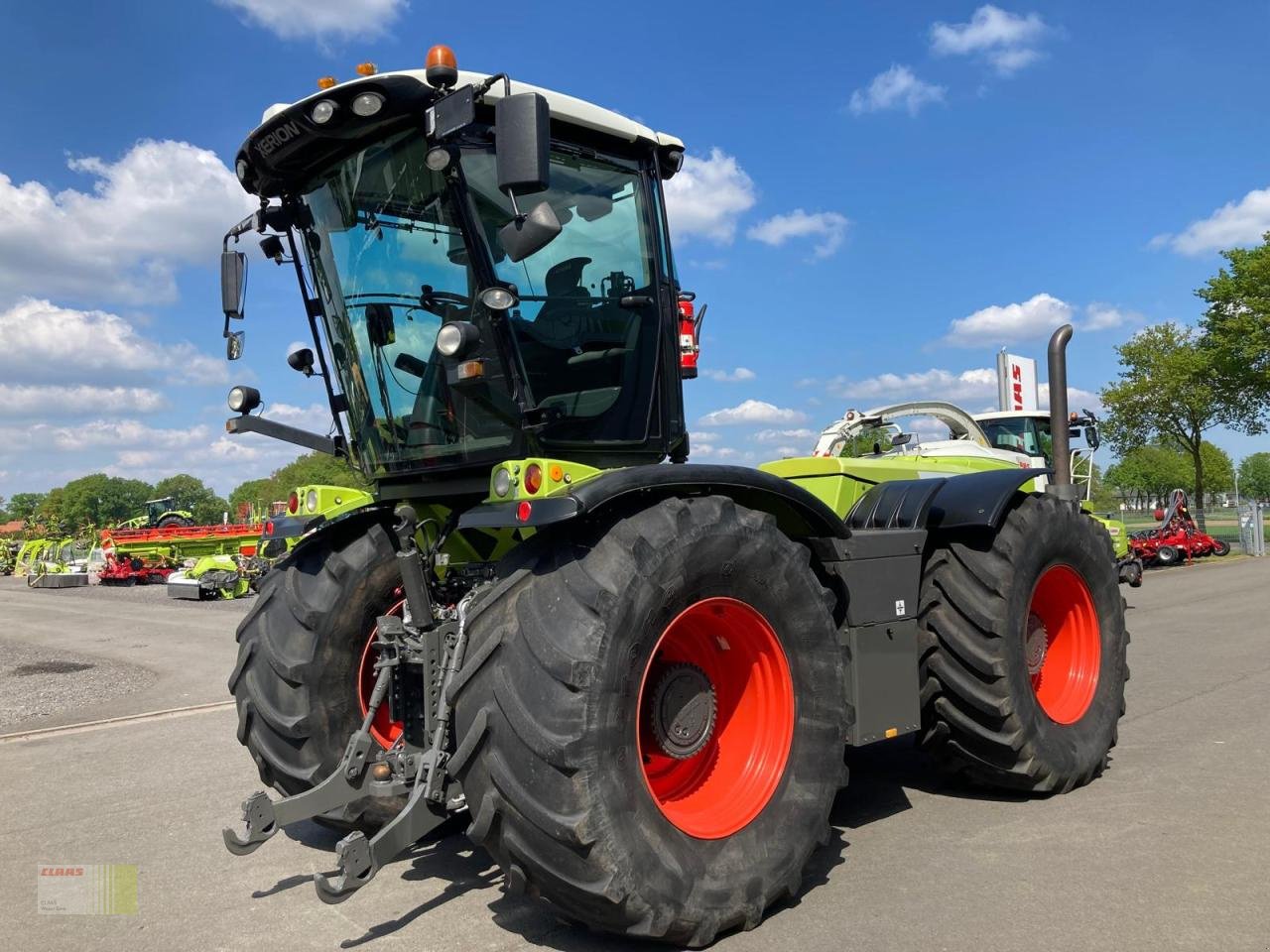 Traktor del tipo CLAAS XERION 3800 TRAC VC, Gebrauchtmaschine en Molbergen (Imagen 7)