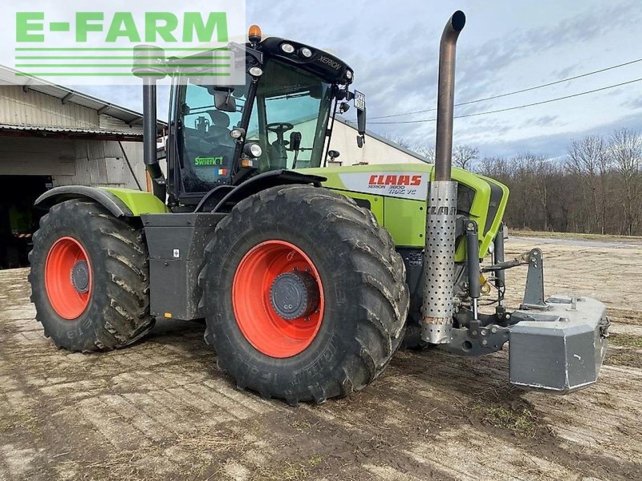 Traktor типа CLAAS xerion 3800 vc, Gebrauchtmaschine в SZEGED (Фотография 2)