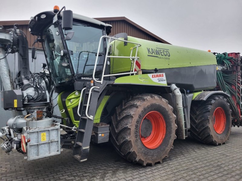 Traktor du type CLAAS Xerion 4000 Saddle Trac Kaweco, Gebrauchtmaschine en Schutterzell (Photo 1)