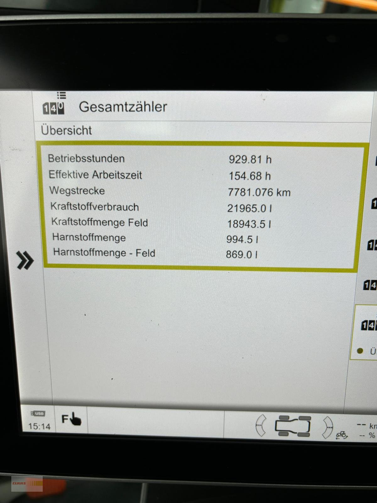 Traktor typu CLAAS Xerion 4200 SADDLE TRAC Zunhammer 16m³, Gebrauchtmaschine v Langenau (Obrázok 4)