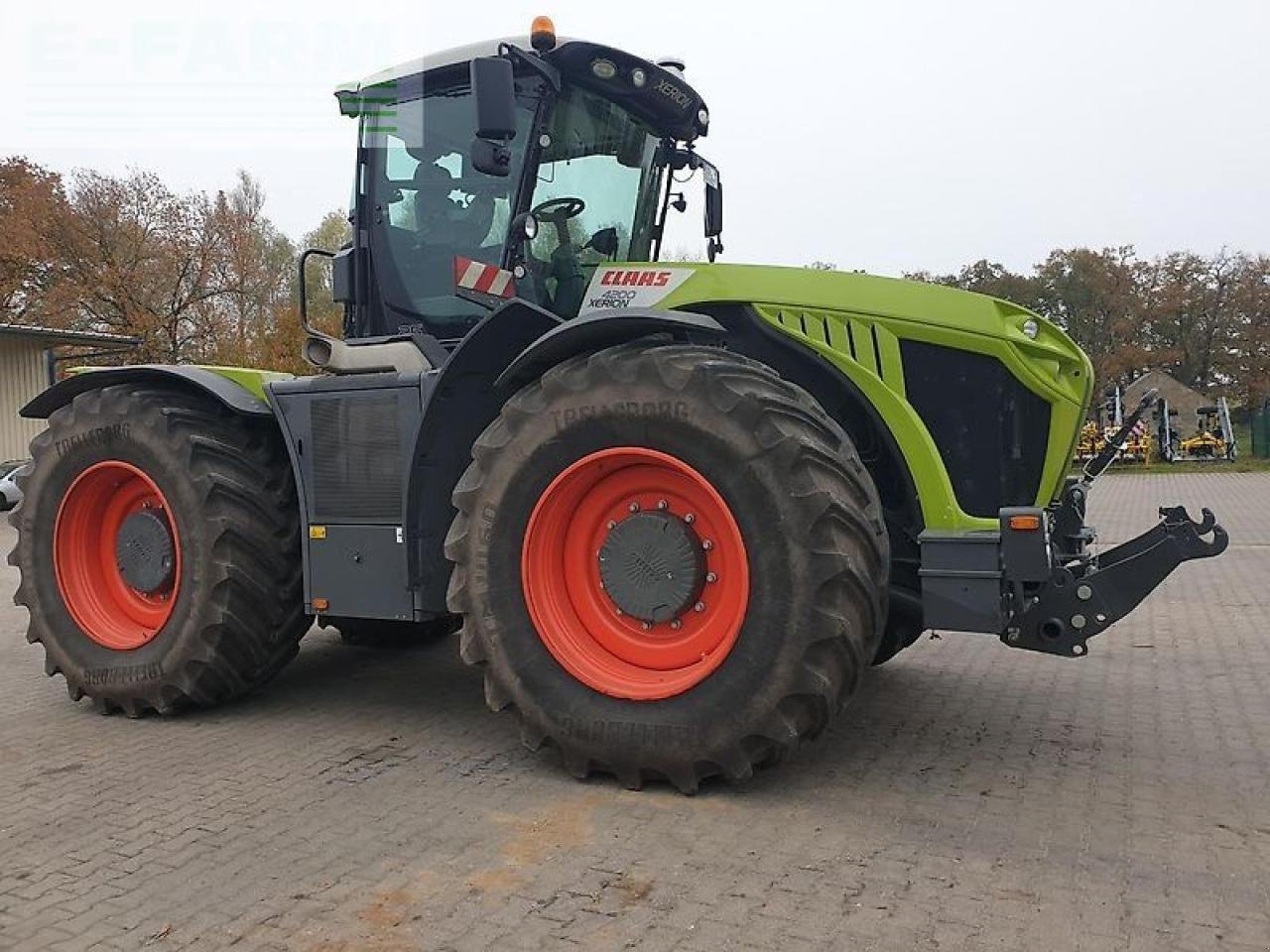 Traktor Türe ait CLAAS xerion 4200 trac vc + rtk TRAC VC, Gebrauchtmaschine içinde NEUENDORF AM SPECK (resim 3)