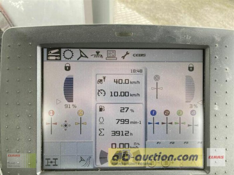 Traktor del tipo CLAAS XERION 4500 TRAC VC, Gebrauchtmaschine en Vohburg (Imagen 7)