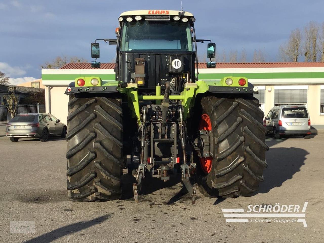 Traktor Türe ait CLAAS XERION 4500, Gebrauchtmaschine içinde Penzlin (resim 4)