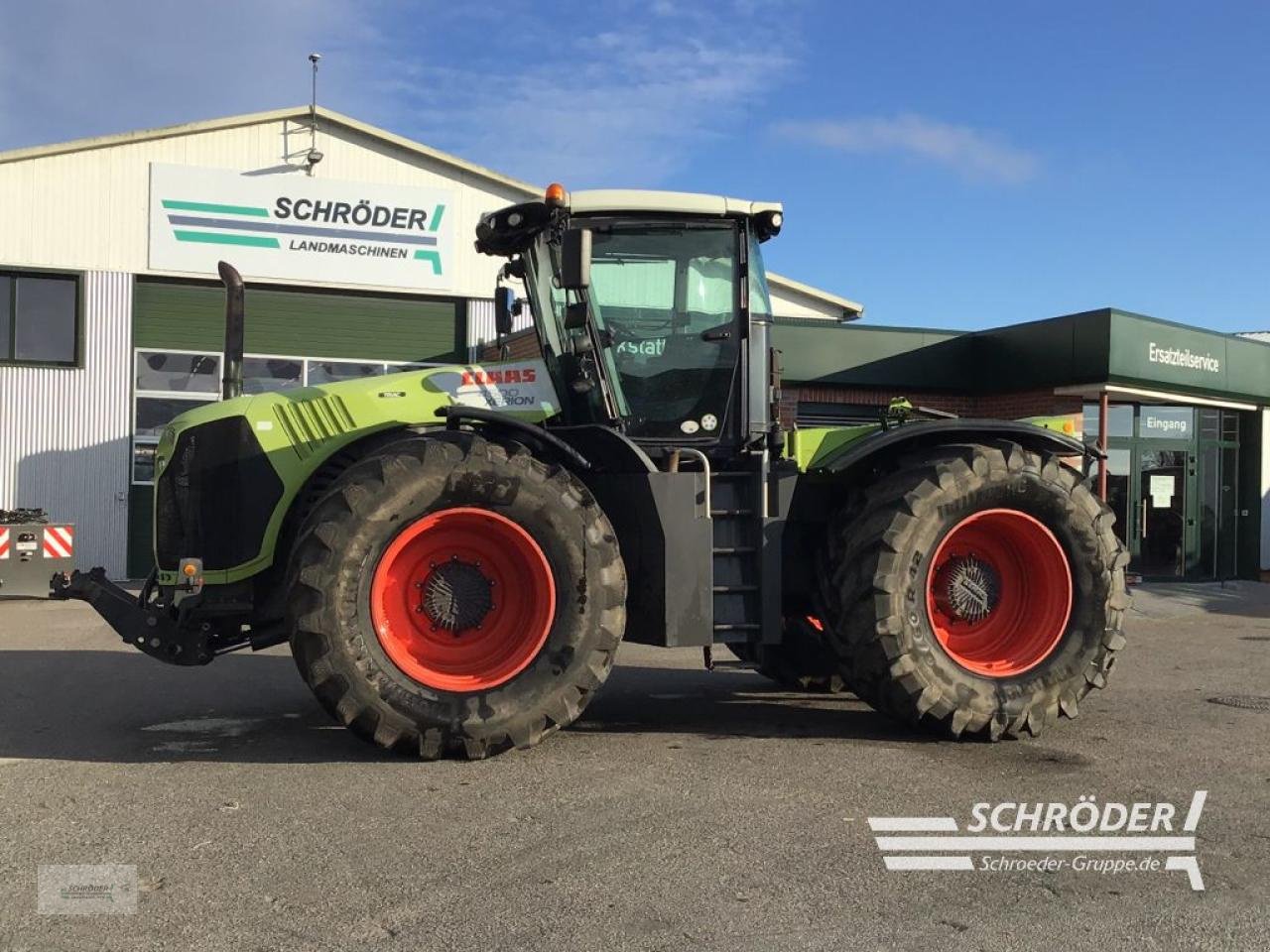 Traktor типа CLAAS XERION 4500, Gebrauchtmaschine в Penzlin (Фотография 9)