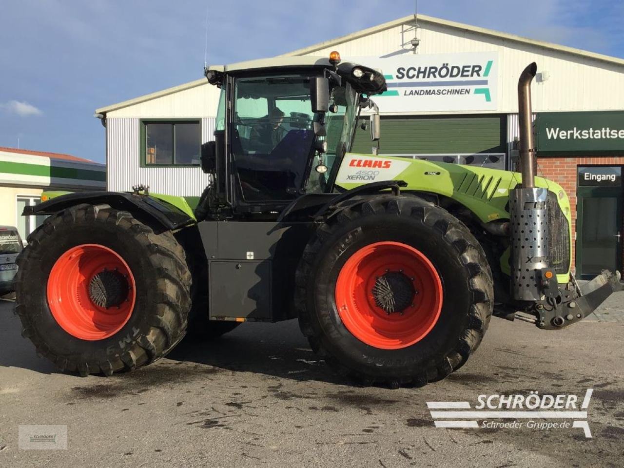 Traktor типа CLAAS XERION 4500, Gebrauchtmaschine в Penzlin (Фотография 10)