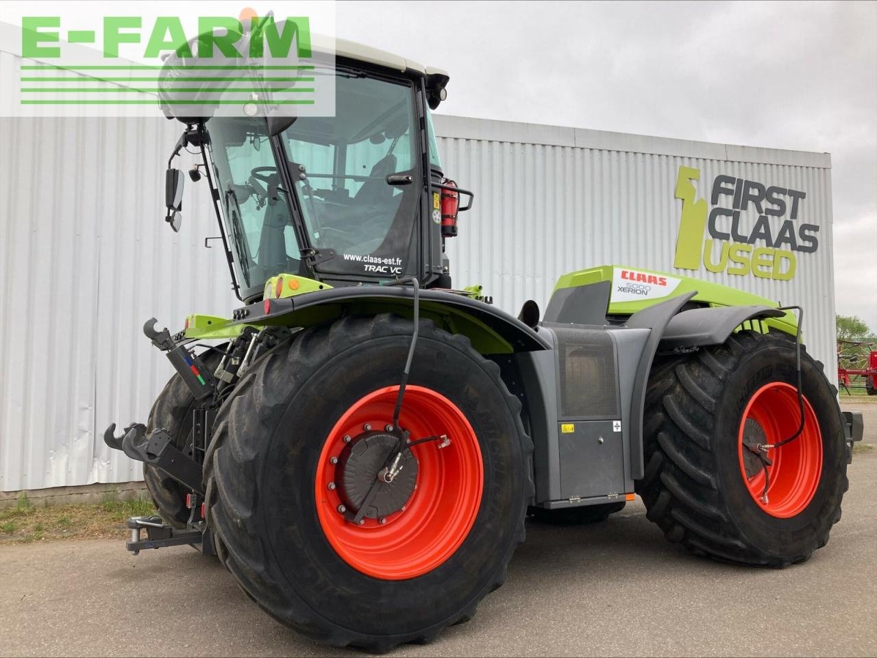 Traktor Türe ait CLAAS xerion 5000 trac vc TRAC VC, Gebrauchtmaschine içinde CHEMINOT (57 - MOSELLE) (resim 5)