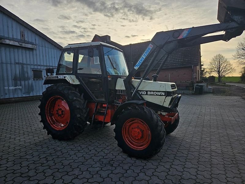 Traktor типа David Brown 1490 Allrad und Quicke Frontlader, Gebrauchtmaschine в Honigsee (Фотография 9)