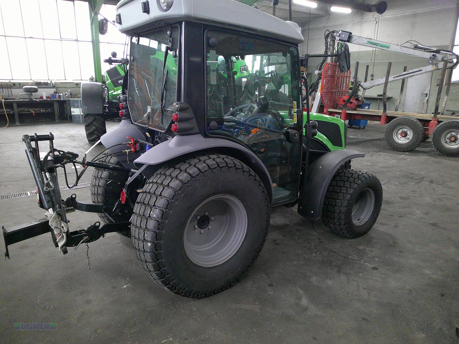 Traktor za tip Deutz-Fahr 3060 mit Frontlader und Rasenbereifung, Neumaschine u Buchdorf (Slika 9)