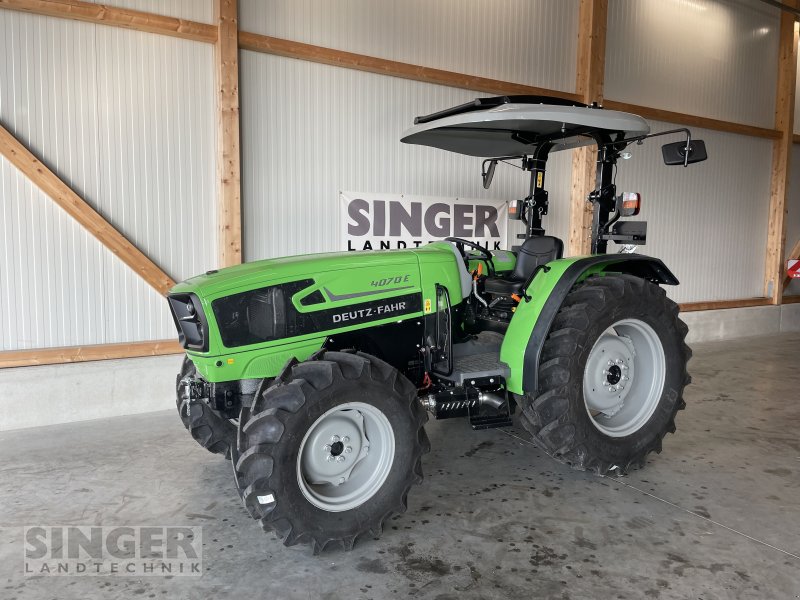 Traktor a típus Deutz-Fahr 4070 E, Neumaschine ekkor: Ebenhofen (Kép 1)