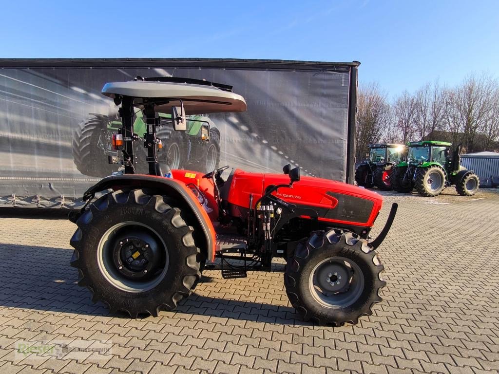 Traktor типа Deutz-Fahr 4070 (Same Argon 70) mit Frontladeranbauteile Sonnendach, Neumaschine в Nördlingen (Фотография 1)