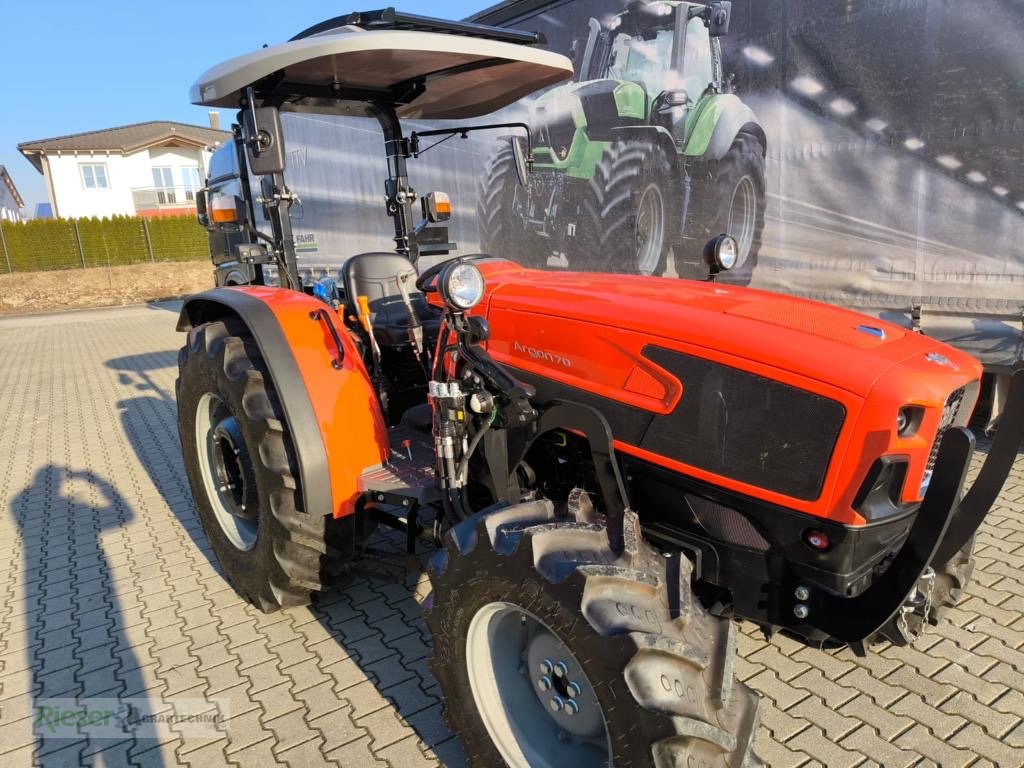 Traktor του τύπου Deutz-Fahr 4070 (Same Argon 70) mit Frontladeranbauteile Sonnendach, Neumaschine σε Nördlingen (Φωτογραφία 6)