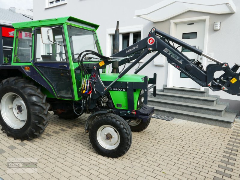 Traktor a típus Deutz-Fahr 4807C Hinterrad mit neuwertigem Stoll Ind-Lader. Gepflegter Traktor!, Gebrauchtmaschine ekkor: Langenzenn (Kép 1)