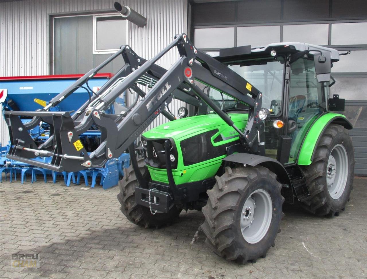 Traktor of the type Deutz-Fahr 5070 D Keyline LS, Neumaschine in Cham (Picture 1)