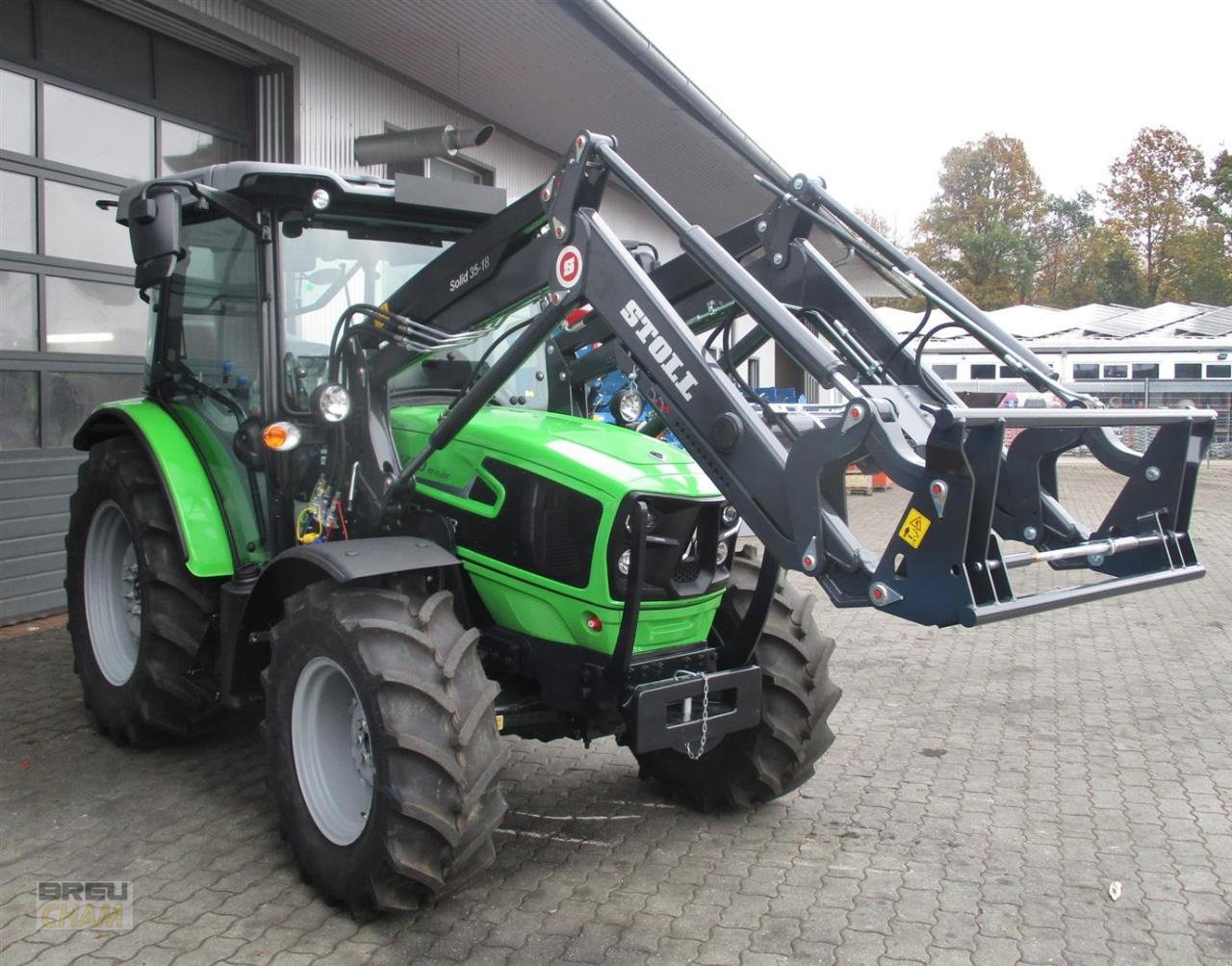 Traktor of the type Deutz-Fahr 5070 D Keyline LS, Neumaschine in Cham (Picture 2)