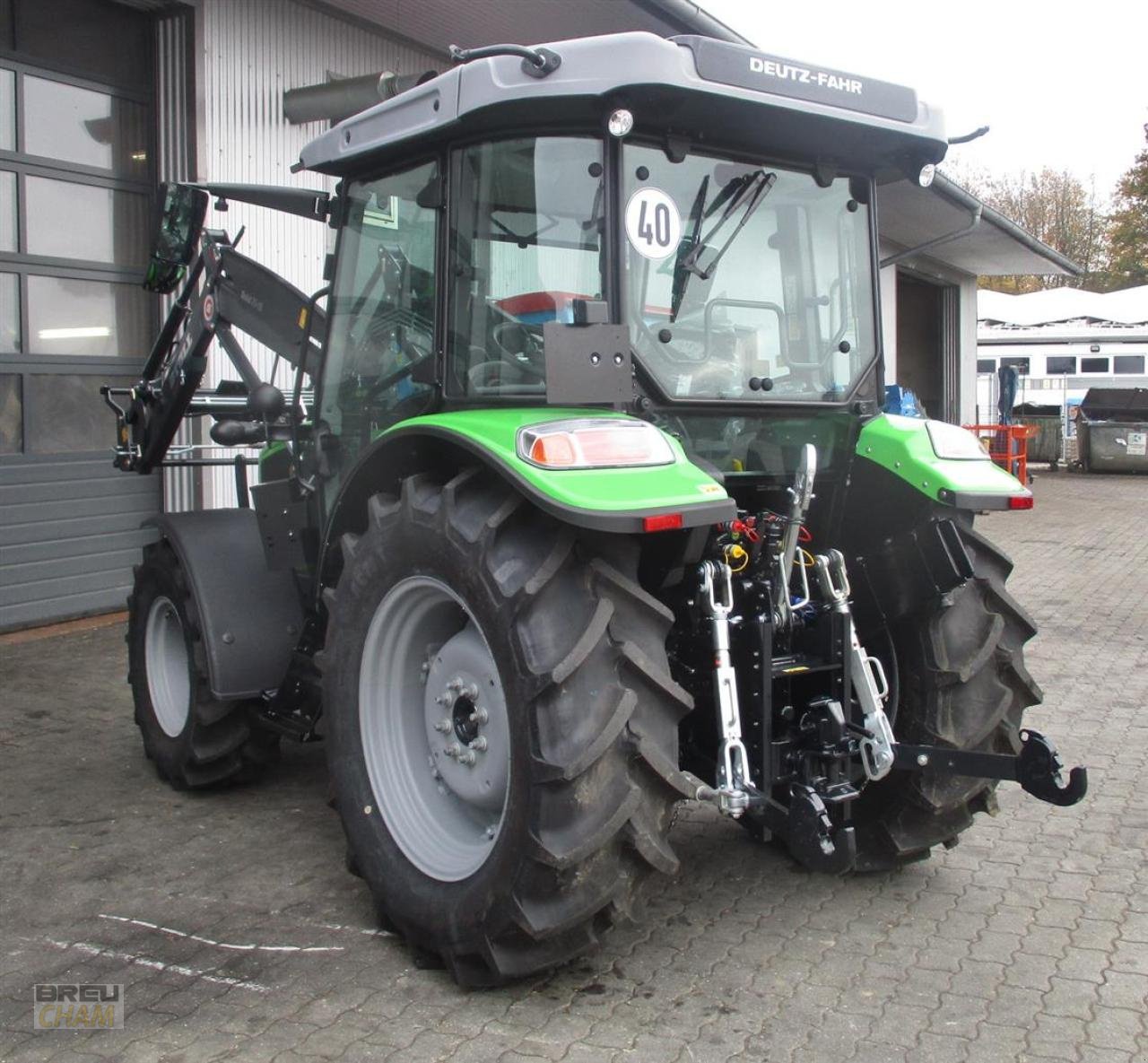 Traktor of the type Deutz-Fahr 5070 D Keyline LS, Neumaschine in Cham (Picture 4)