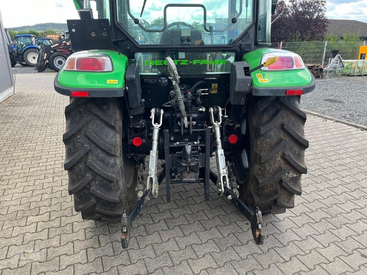 Traktor typu Deutz-Fahr 5070 D Keyline, Gebrauchtmaschine w Neuhof - Dorfborn (Zdjęcie 5)