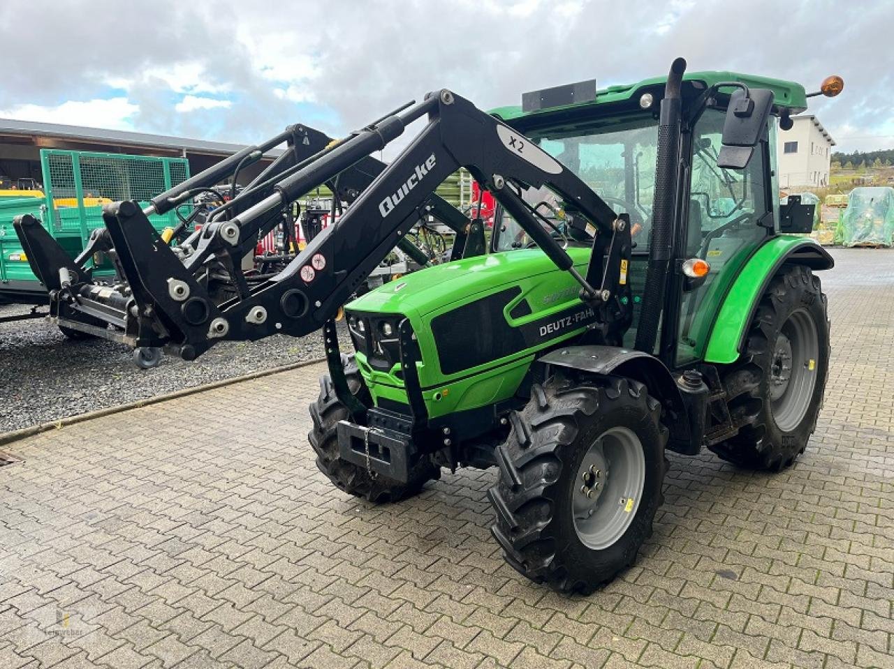 Traktor des Typs Deutz-Fahr 5070 D Keyline, Gebrauchtmaschine in Neuhof - Dorfborn (Bild 2)