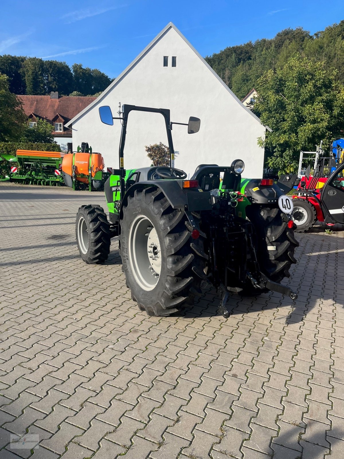 Traktor του τύπου Deutz-Fahr 5070 DF Keyline, Neumaschine σε Treuchtlingen (Φωτογραφία 5)