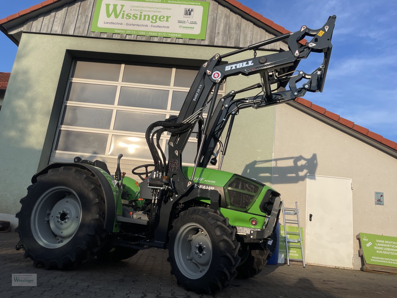 Traktor typu Deutz-Fahr 5070DF Keyline, Neumaschine w Thalmässing (Zdjęcie 1)