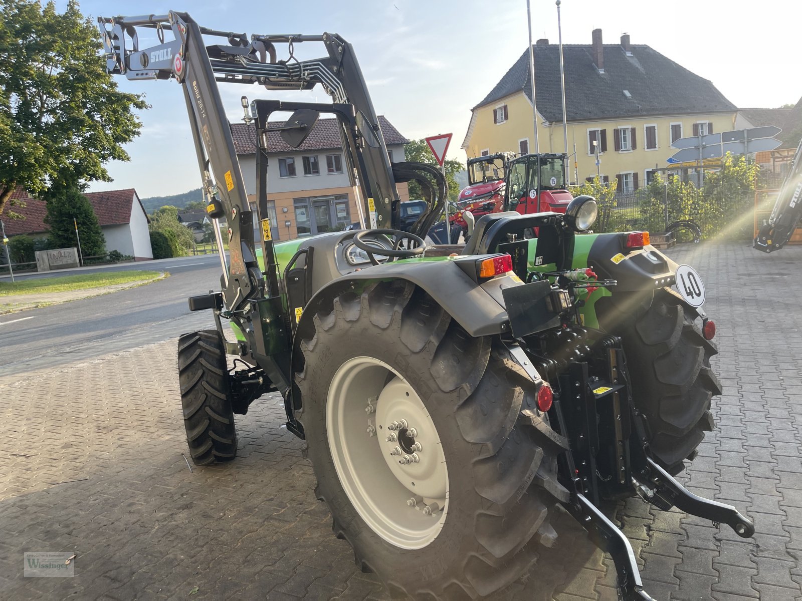 Traktor van het type Deutz-Fahr 5070DF Keyline, Neumaschine in Thalmässing (Foto 5)