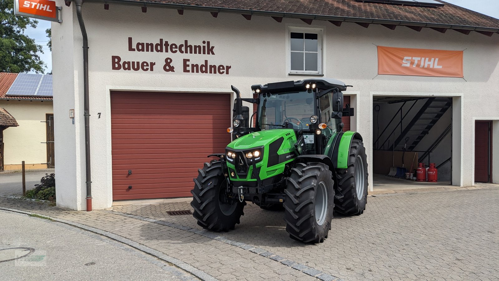 Traktor des Typs Deutz-Fahr 5075 Keyline, Neumaschine in Abenberg (Bild 1)