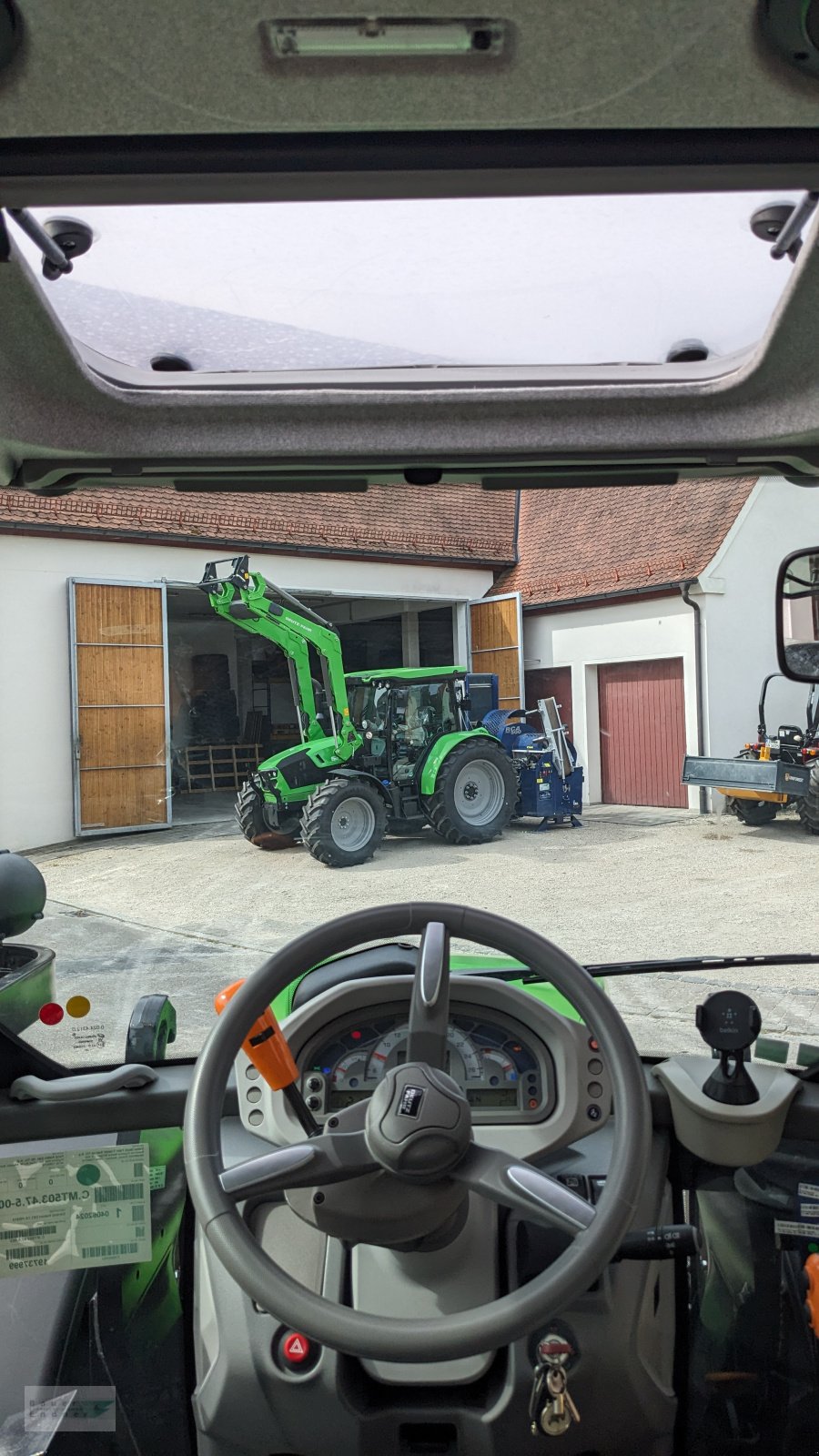 Traktor des Typs Deutz-Fahr 5075 Keyline, Neumaschine in Abenberg (Bild 12)