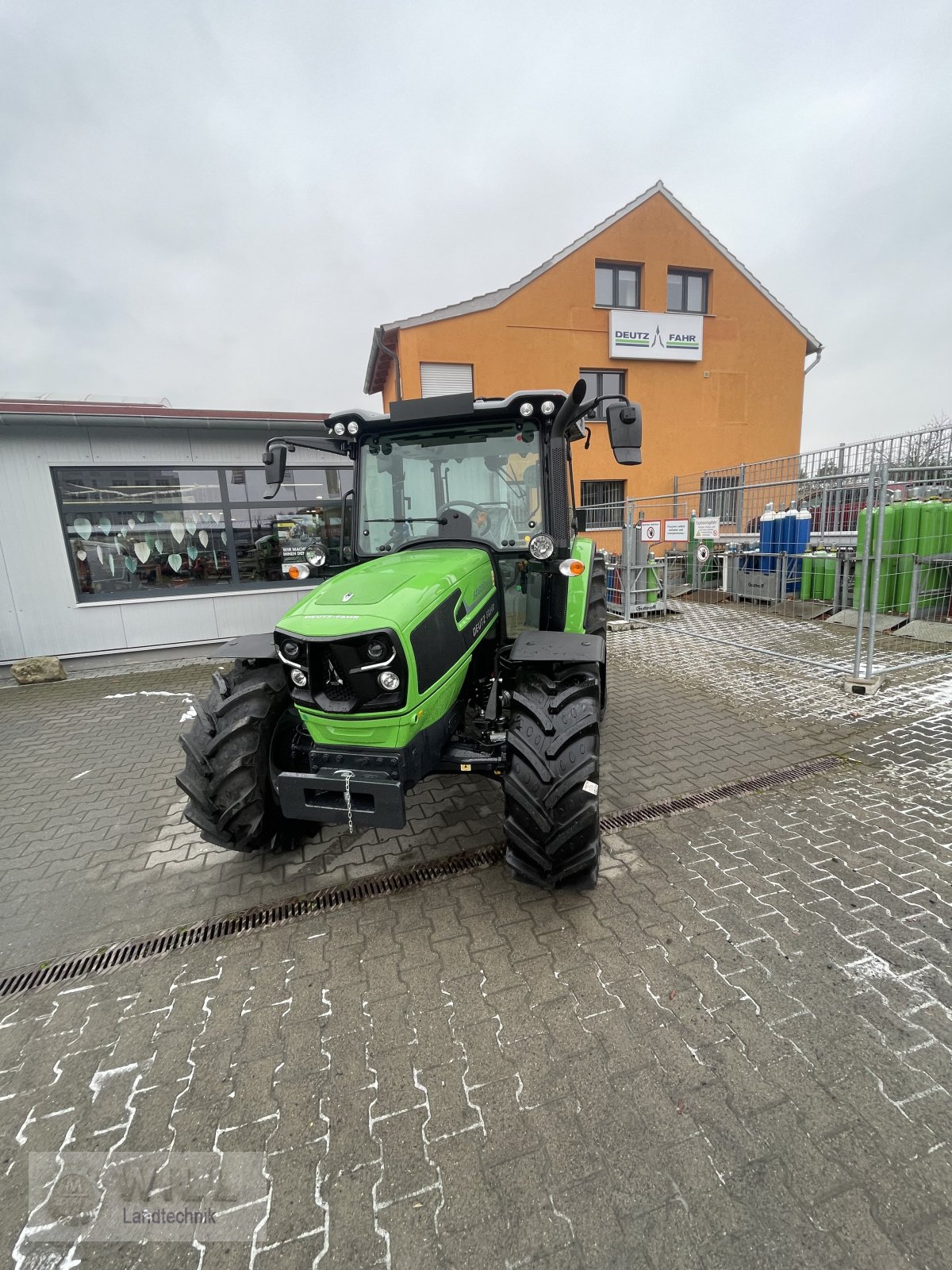 Traktor of the type Deutz-Fahr 5080 D GS Keyline, Neumaschine in Rudendorf (Picture 1)