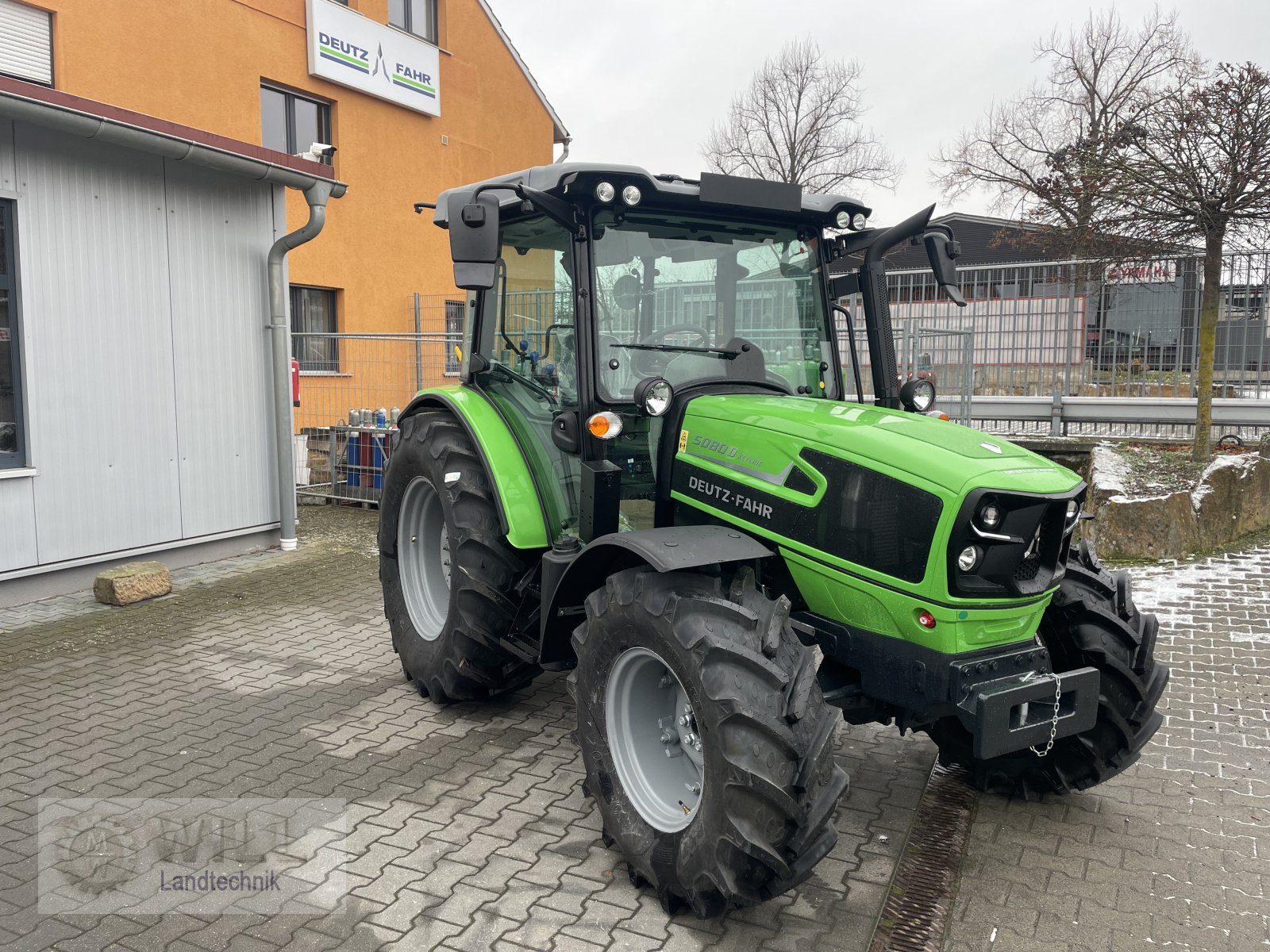 Traktor του τύπου Deutz-Fahr 5080 D GS Keyline, Neumaschine σε Rudendorf (Φωτογραφία 2)